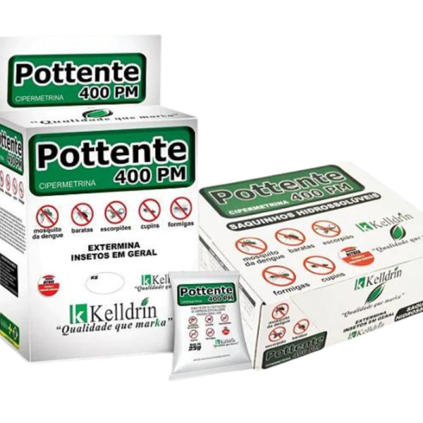 Pottente 400PM – Inseticida – 25g - kelldrin